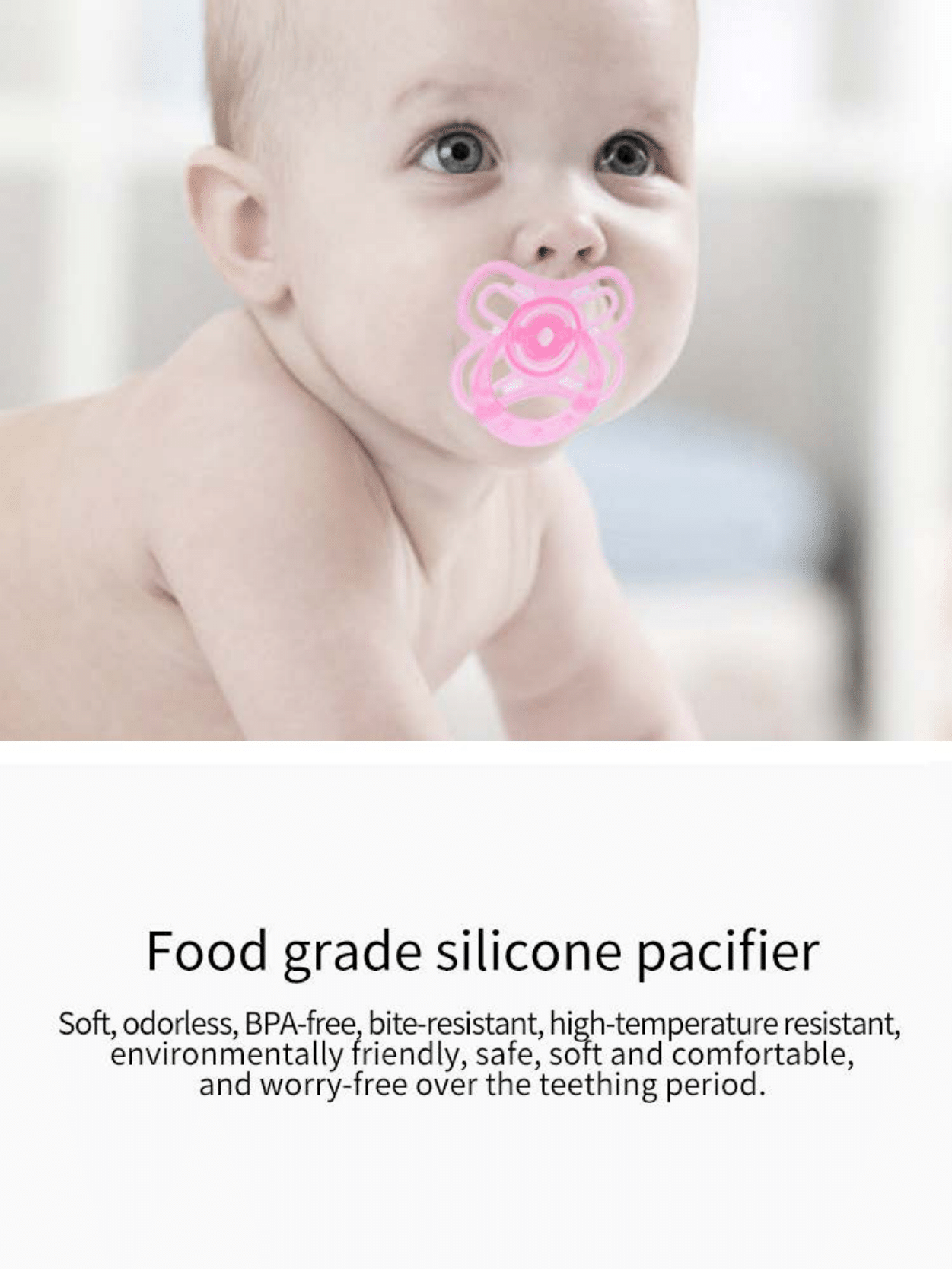 BABYDISE Butterfly Baby Pacifier